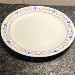 Corelle Pillsbury Doughboy Marching Band Colorful Character 10” Dinner Plate